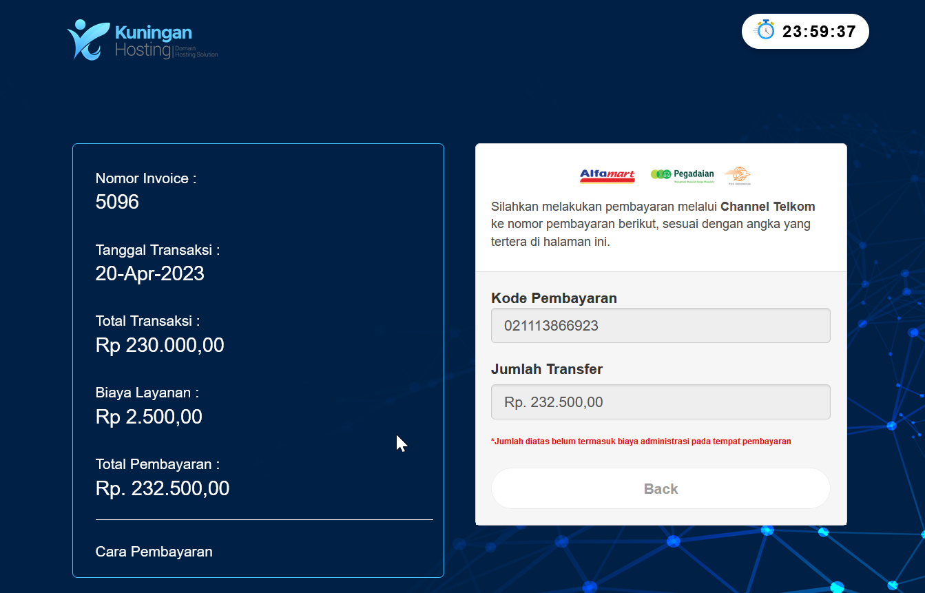 Cara Melakukan Pembayaran Layanan Melalui Kantor Pos – Kuningan Hosting